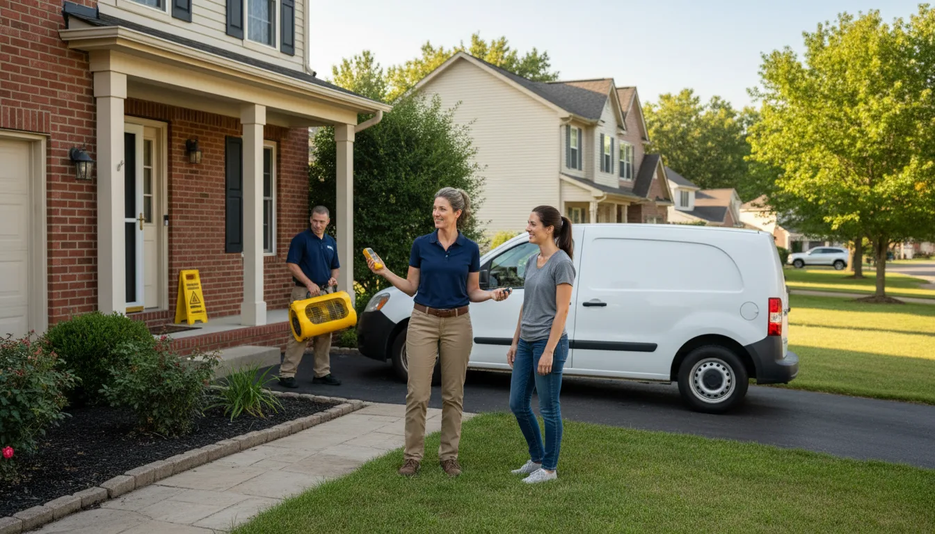 Residential water damage restoration in Cheektowaga, NY